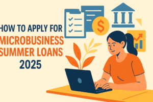 How to apply for microbusiness summer loans 2025